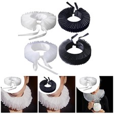 Ruffled Collars Retro Versatile Dickey Collars for Party Theater Performances