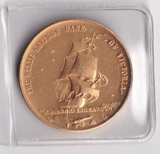 AUSTRALIAN: 1970 CAPTAIN JAMES COOK BI-CENTENARY MEDALLION - STATE SAVINGS #6592