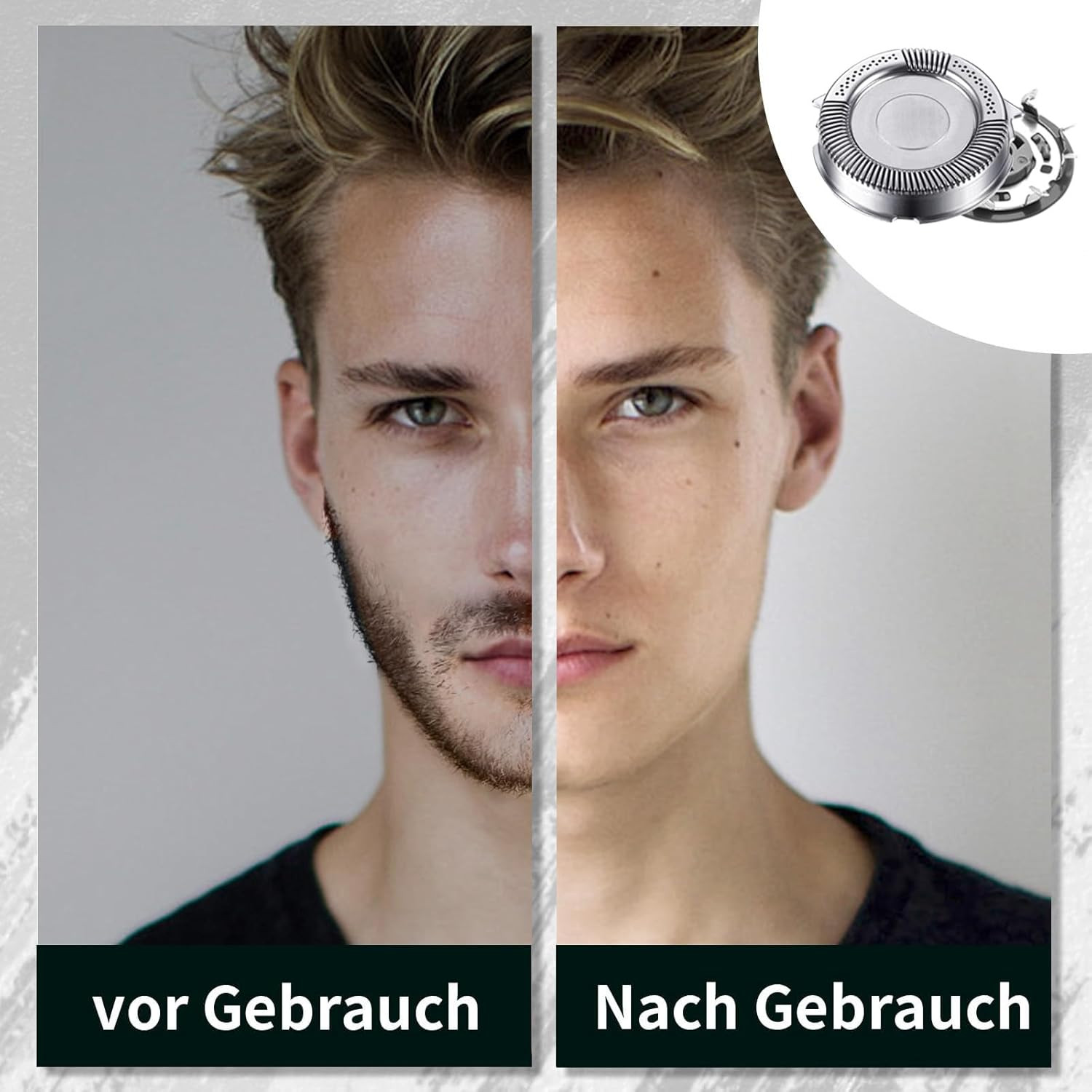 Sh50 Replacement Heads Compatible with Philips Series 5000 Electric Shavers, Com