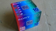 10 Minidisc Sony Color Collection Série 5 MD 80 min