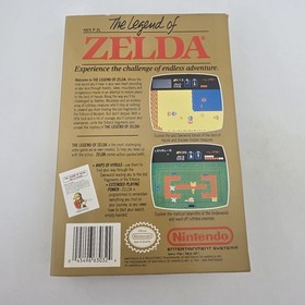 The Legend of Zelda - Case Only - Nintendo Nes - Original Art (No Game)