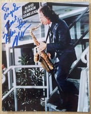 LOU MARINI, 100% AUTHENTIC AUTOGRAPHED 8" x 10" PHOTO, THE MUSIC LEGEND !