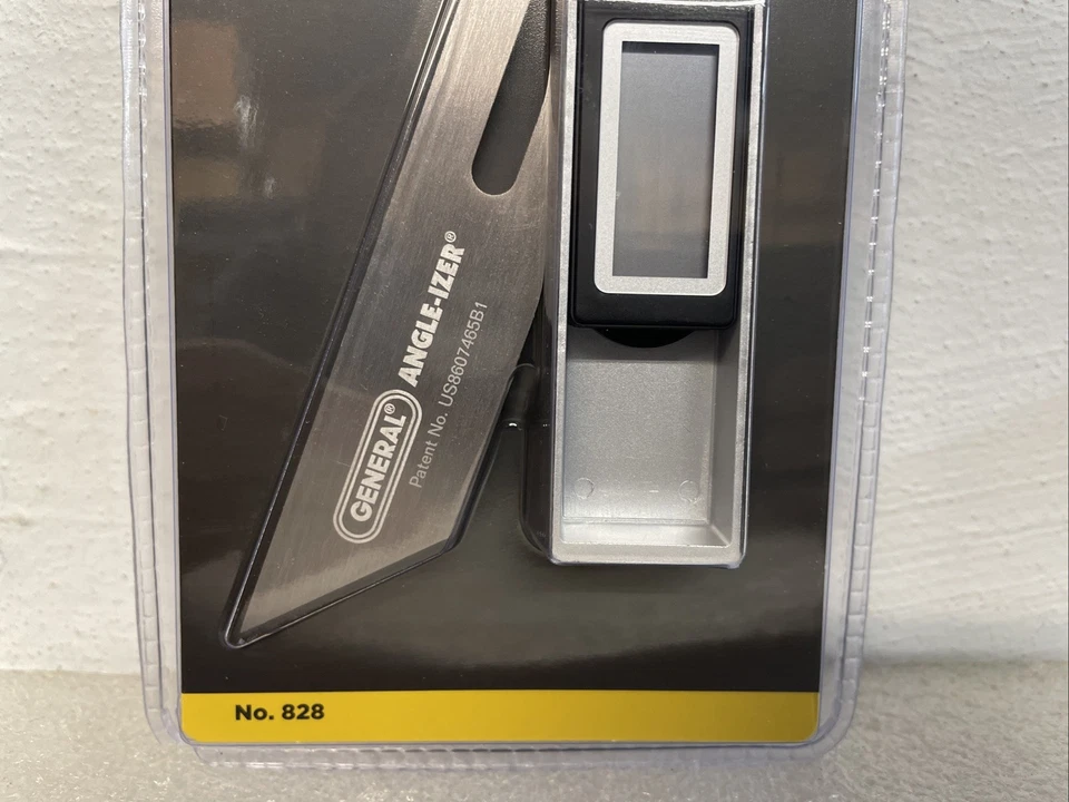 General Tools 828 Digital 8" Sliding T-Bevel Protractor Gauge Angle-izer New - Image 2 of 4