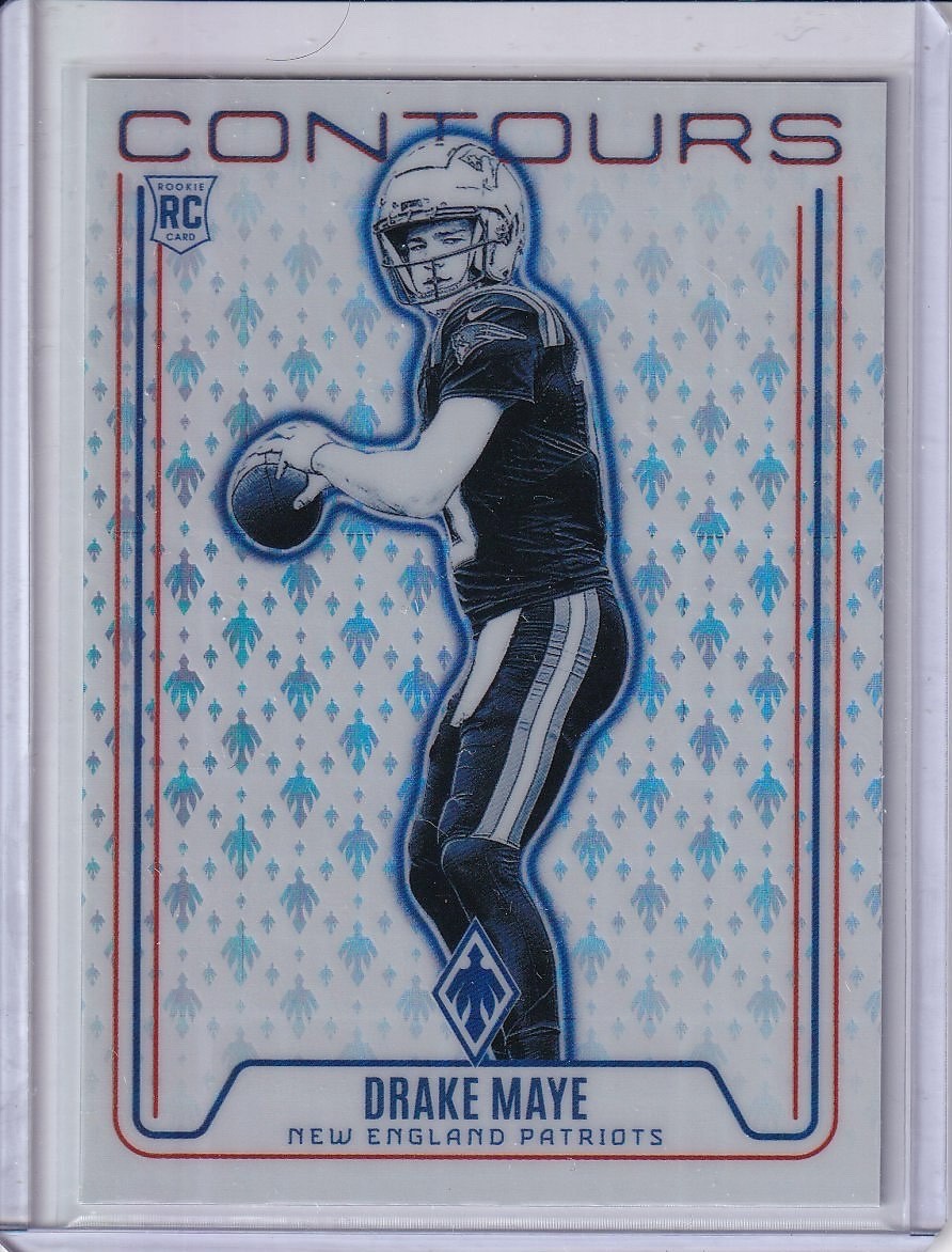 2024 Panini Phoenix - Contours Drake Maye #CON-DME Pandora (RC)