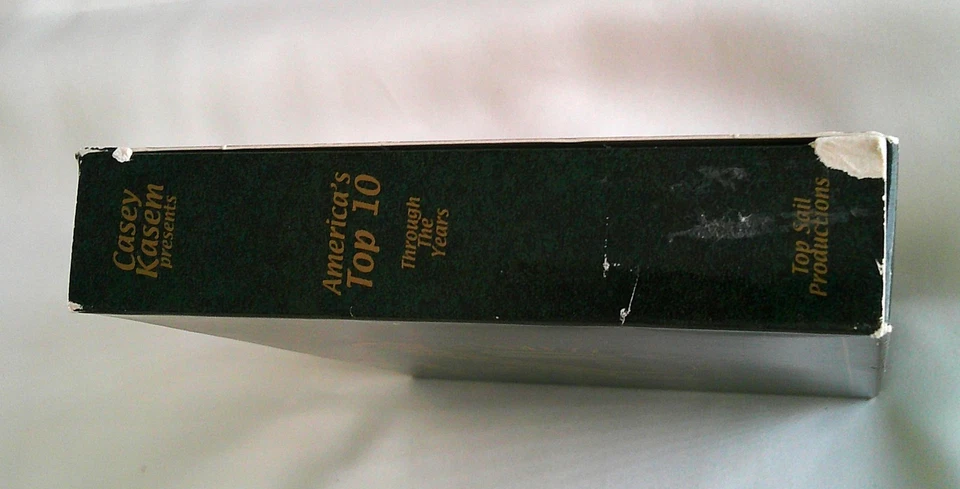 America's Top 10 Through the Years By Casey Kasem 5 CD Box Set Foto 2 de 4