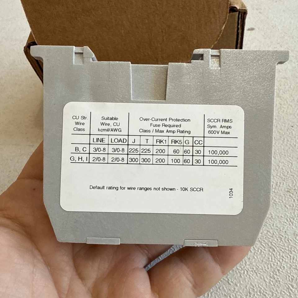 New Marathon EPBCP42 Power Distribution Block Din Rail Mount 200A 600V 1 Pole - Image 2 of 4