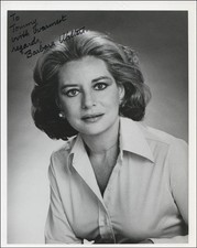 BARBARA WALTERS - AUTOGRAPHED INSCRIBED PHOTOGRAPH