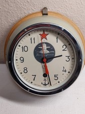antike russische U - Boot Uhr Wanduhr Schiffsuhr  CCCP  Sowjetunion Russland