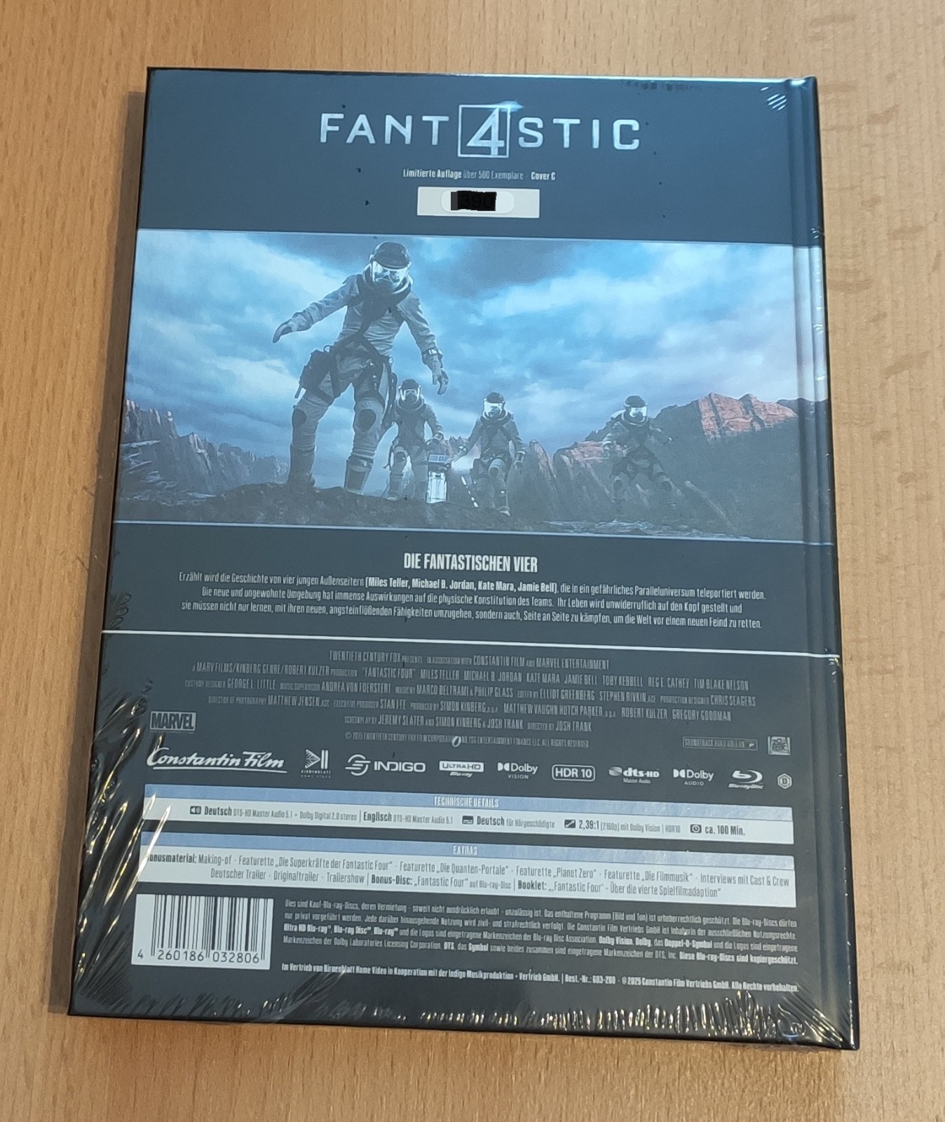 Fantastic Four (Cover C) – 4K Mediabook (UHD + Blu-ray Disc)