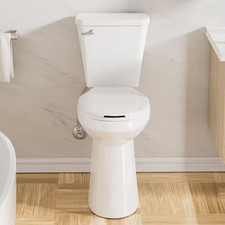 Extra Tall Toilets for Seniors 21 In. 2-Piece 1.28 GPF Single Flush Elongated To