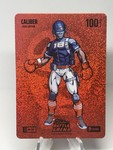2026 Bo Jackson Battle Arena Caliber Caleb Williams IBF-357 Icon Braw Battlefoil