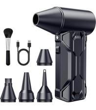Compressed Air Duster, 110000 RPM High-Speed Electric Air Duster with Brushless