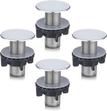 4Pack Sink Hole Cover, 1.7" Diameter ABS Faucet Hole Cover, Kitchen Sink Tap