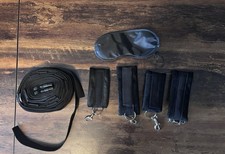 BDSM Bed Bondage Soft Restraint kit with Adjustable Straps- NEW