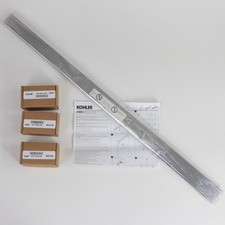 Kohler 97626-SHP 36" Choreograph Shower Barre in Polished Silver, Open Box