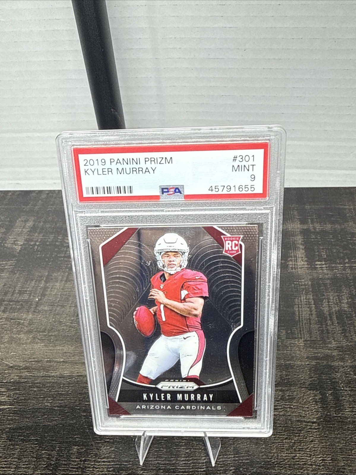2019 Panini Prizm Kyler Murray Rookie Card RC #301 PSA 9 Cardinals MINT 🔥