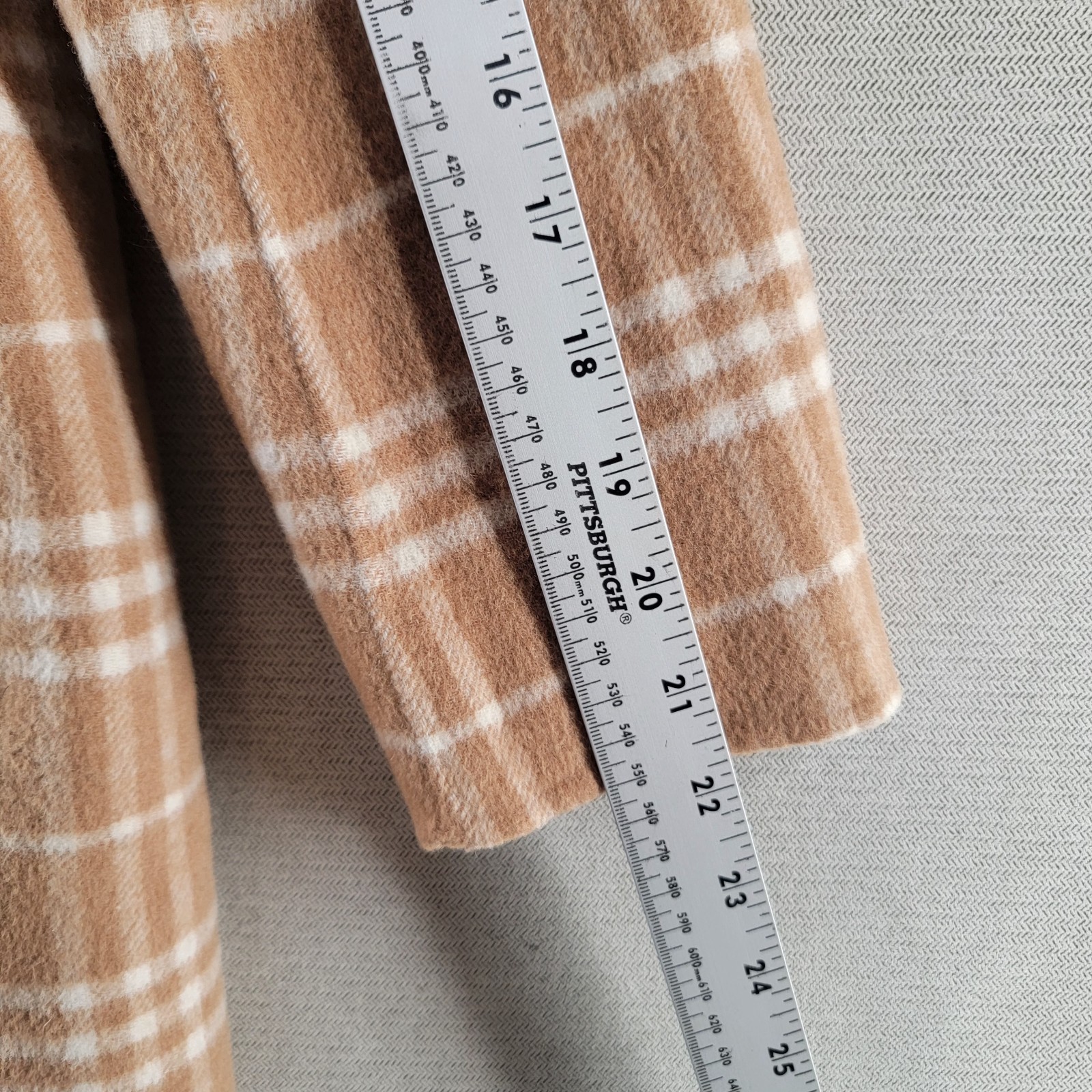 Talbots Womens Jacket Windowpane Double Faced Woo… - image 7