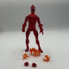 MARVEL LEGENDS FANTASTIC FOUR HASBRO 2019 HUMAN TORCH 6 INCH LOOSE JOHNNY STORM