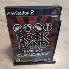Rock Band Track Pack: Classic Rock (Sony PlayStation 2, 2009) tested working