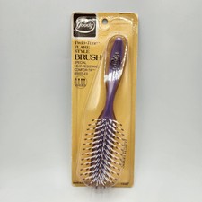 Vintage Goody Twin Tone Purple Hair Brush 4107 Made In USA 1982 Retro New