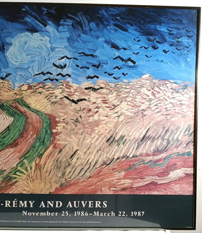 Póster de exposición Van Gogh in Saint-Rémy & Auvers Metropolitan Museum of Art 1986 Foto 3 de 4