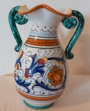 * PETIT VASE AVEC ANSES * DERUTA * ITALIE * ARTISANAT