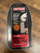 Craftsman Garage Door Keypad 139.53684 Keyless Brand New Red Button OEM 953684