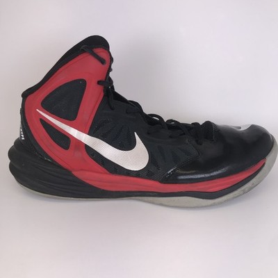 Nike Men Prime Hype DF 683705-005 Black Retro Basketball Shoes Sneaker Size 