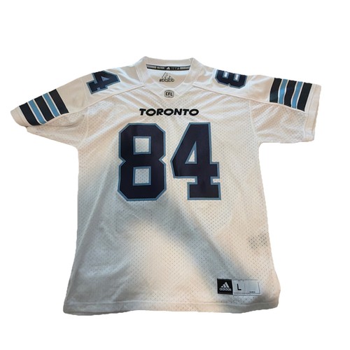 Toronto Argonauts #84 Noel CFL Football Jersey L Signed On Back