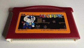 Mappy Famicom Mini GBA Japan Version | Namco Retro GBA Arcade Action Game