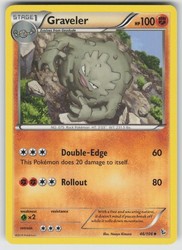 Graveler 44/83 XY Generations Uncommon