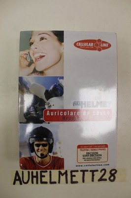 Helmet Headset Cellular Line (AUHELMETT28)