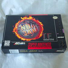 SNES Nintendo NBA JAM Tournament Edition CIB Excellent Condition 100% Tested