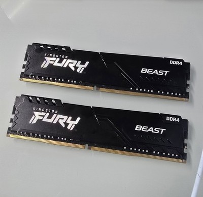 Kingston FURY Beast DDR4 RAM   16GB (2x8GB) 3200MHz