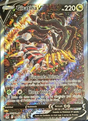 Giratina V 186/196 (Alternate Full Art)- Pokemon Lost Origin