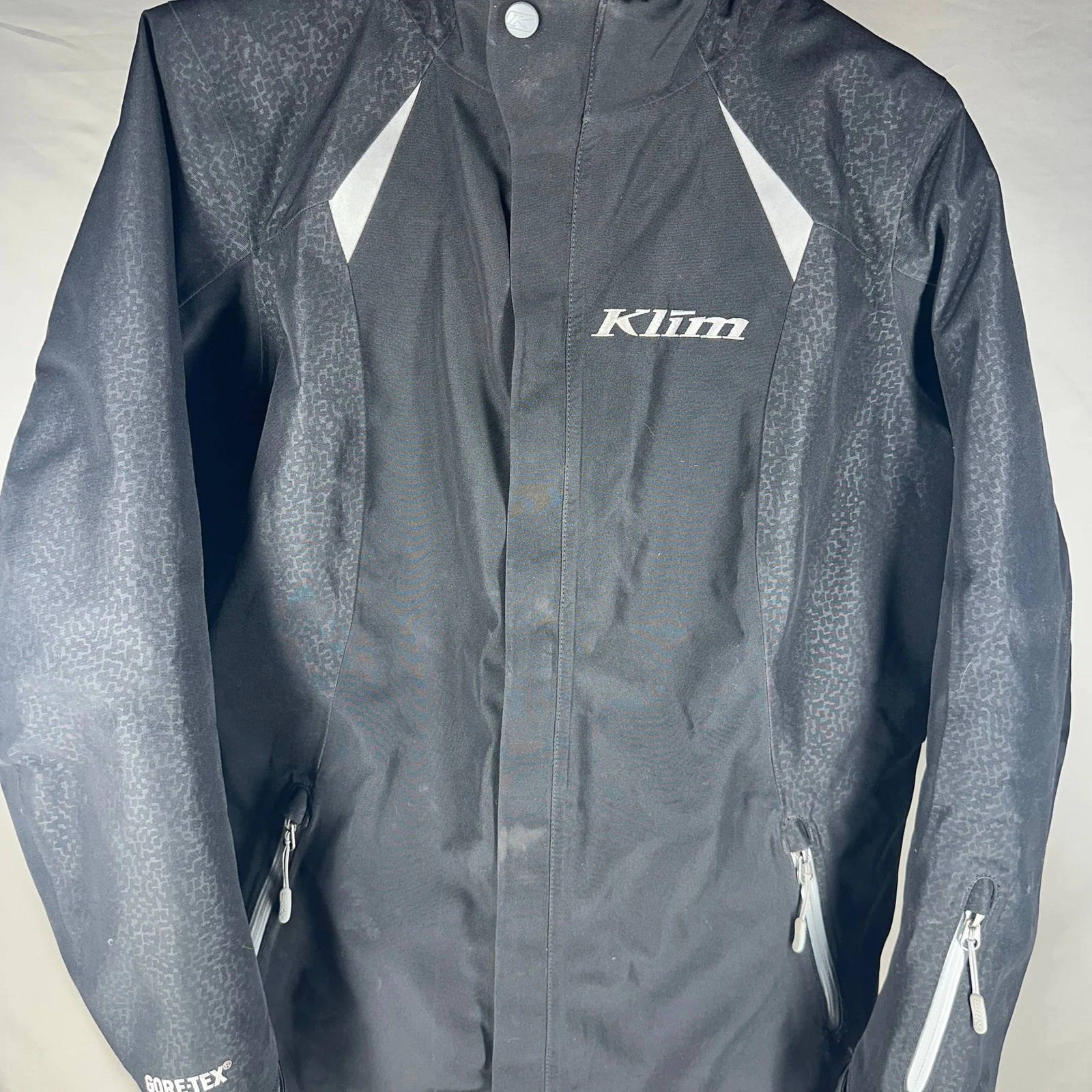 Klim Gore-Tex Allure Waterproof Snowmobile Jacket, Black Technical Shell, Size L - product detail image 1