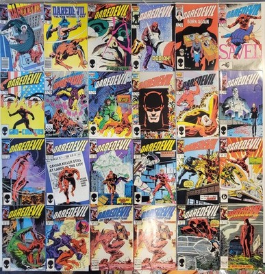 Daredevil Bronze Age Lot (24) #225-251*NM+NM 1987 F. Miller, S. Ditko High Grade