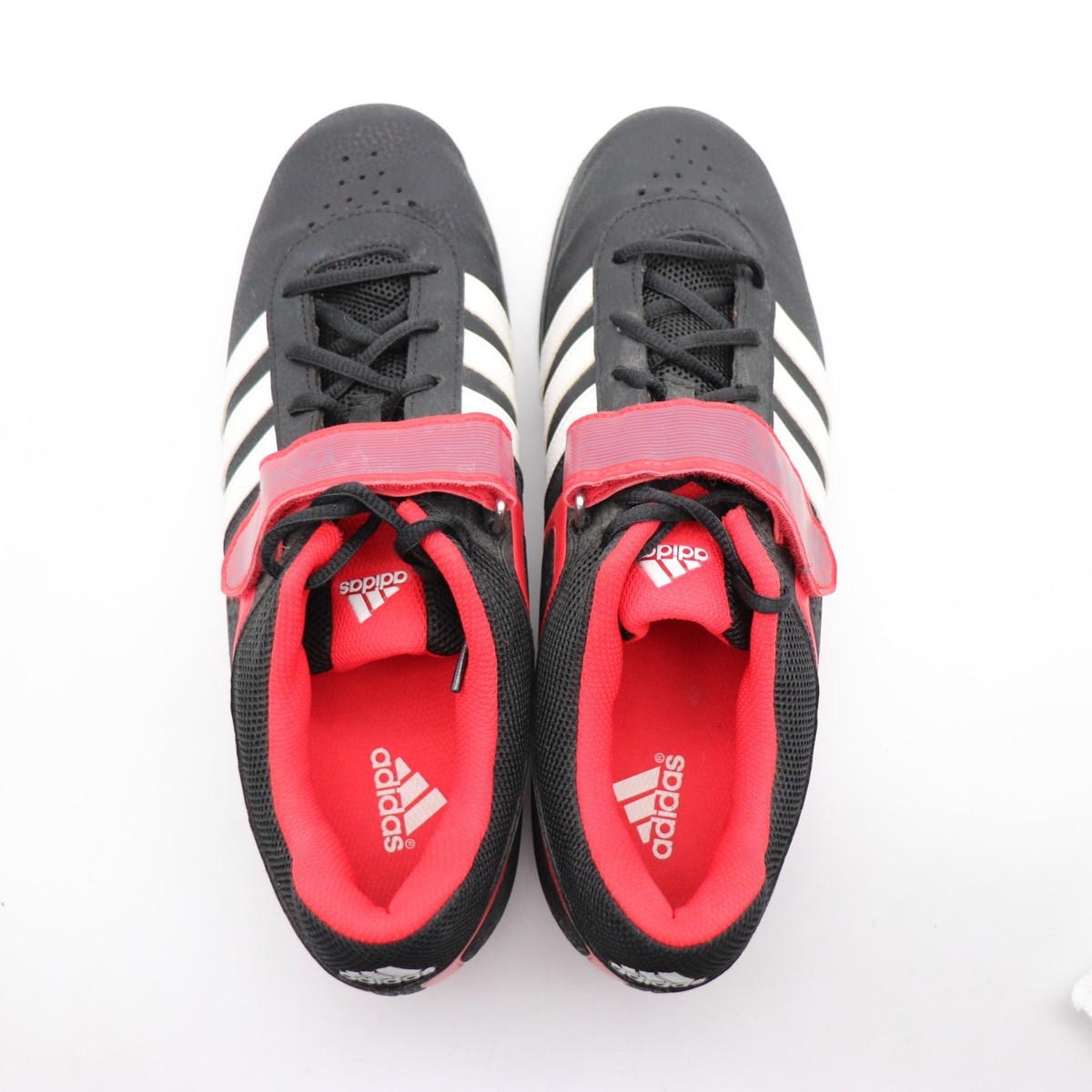 Adidas Powerlift 2.0 Weightlifting Shoes Black White Red Mens Size 9.5 Q33821 Adidas Powerlift 2.0 Weightlifting Men main image 3