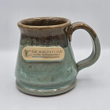Sunset Hill Stoneware Pottery Coffee Mug Momentum Is Growing Advertising