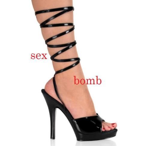 SEXY sandali neri intrecciati plateau tacco 13 numero 38 FASHION GLAMOUR |  eBay