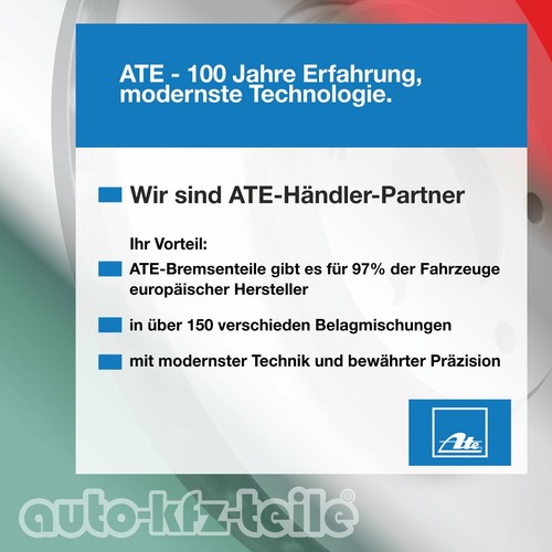 ATE Bremsscheiben GELOCHT Mercedes SL-Klasse R129 334mm VORN - Bild 3 von 4