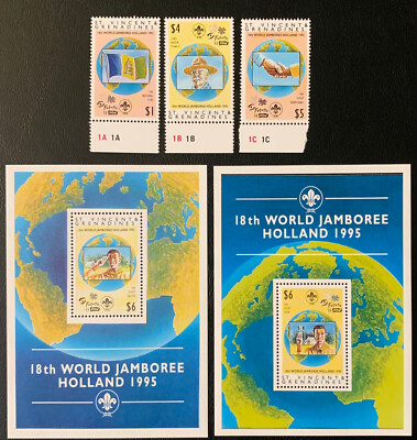 St. Vincent Grenadines  1995**  Pfadfinder  Scouts   18th World Jamboree Holland