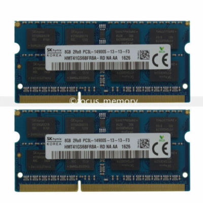 Hynix 16GB (2x8GB) DDR3 Laptop RAM – 1866MHz PC3-14900 204-Pin SODIMM
