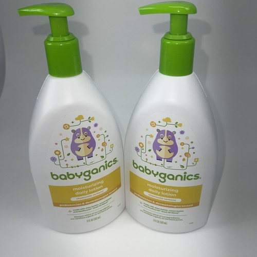 2 Ct Babyganics 9oz Chamomile Verbena Moisturizing Daily Lotion With Shea Butter - 第 10/12 張圖片