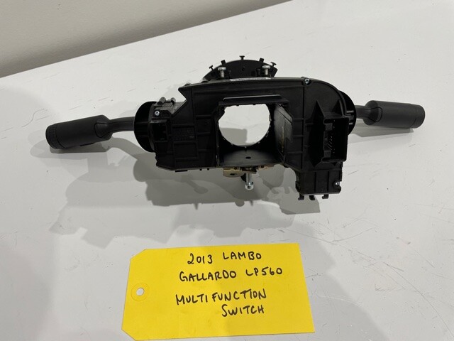13 LAMBORGHINI GALLARDO LP560 LP550 OEM MULTIFUNCTION WIPER SIGNAL SWITCH 10-14
