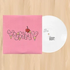 WHITE VINYL----  JUSTIN BIEBER Yummy x Drew House 7" SINGLE RECORD          0616