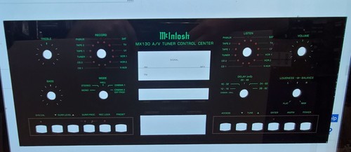 McIntosh MX130 Facciata in vetro (MX130AJMRF) versione --- NUOVO --- - Foto 2 di 9