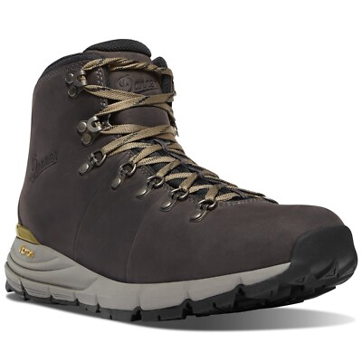 Danner 62306 Men's Mountain 600 Leaf GTX Obsidian/Kangaroo Hiking Boots Shoes