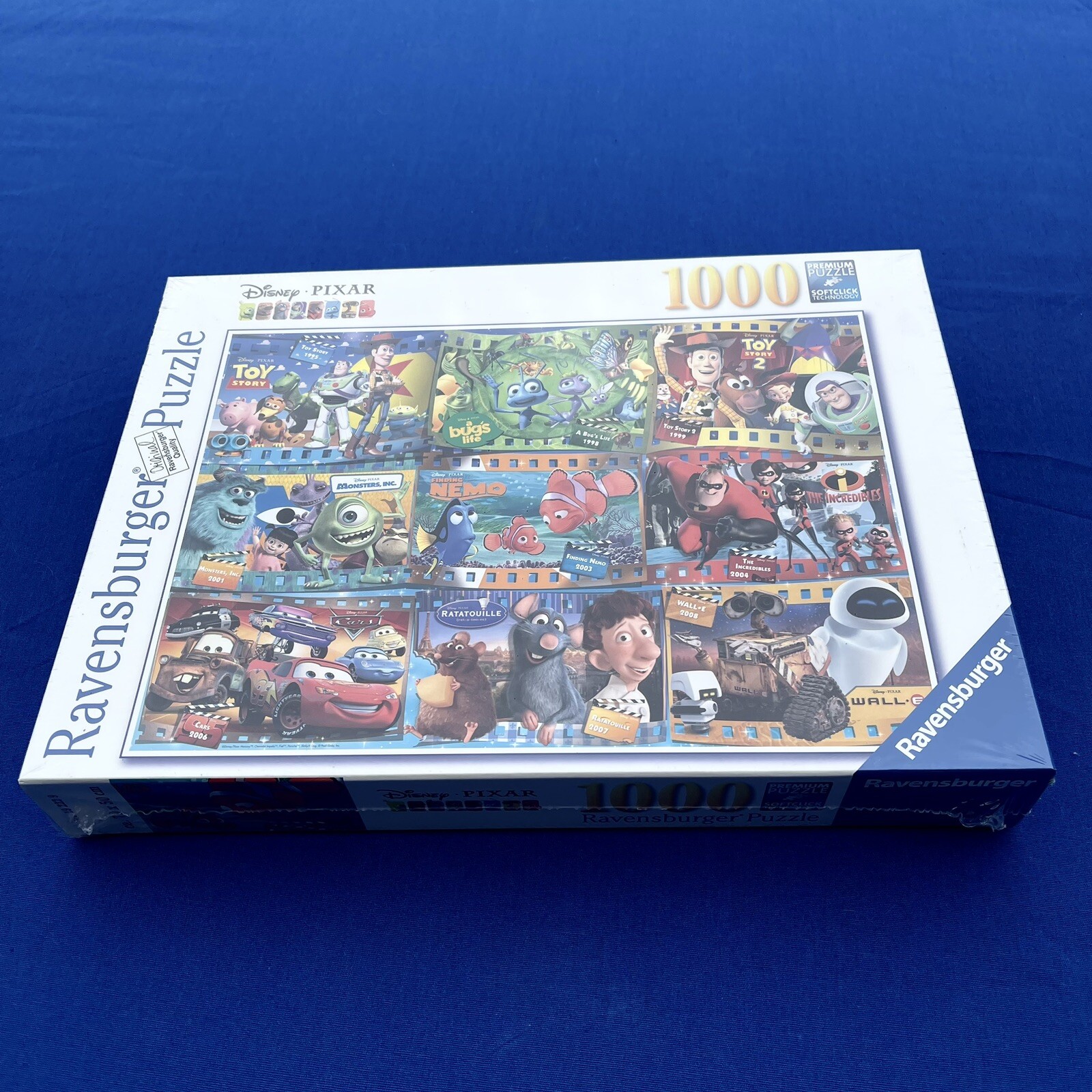 Ravensburger Puzzle Disney Pixar 1000 Pc Toy Story Cars Monsters Inc Ratatouille