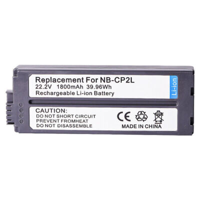 SEYRLMK Batería de 1800mAh NB-CP2L NB CP2L para Canon NB-CP1L CP2L Impresoras fotográficas Canon SELPHY CP800, CP900, CP910, CP1200, CP100, CP1300